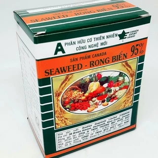 (Hộp 10 gói) Phân Bón Lá SEAWEED Rong Biển 95% - Phân Hữu Cơ Khoáng Vi Sinh