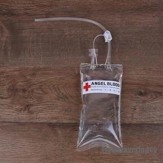 Túi đựng đồ uống hình túi máu 500ml tái sử dụng được tiện dụng