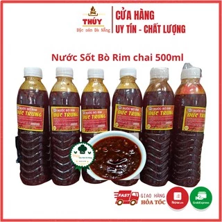 Nước Sốt Bò Khô chai 500ml ( Loại Ngon) dùng làm các loại bánh tráng trộn , bánh kẹp, bánh mỳ