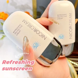 Kem Chống Nắng spf50 + UV Kháng Nước Chống Thấm Mồ Hôi Lâu Trôi Làm Trắng Da