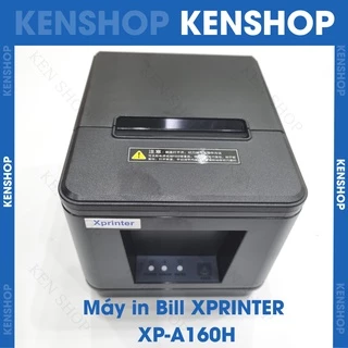 Máy in nhiệt, in hóa đơn, in bill K80 chính hãng Xprinter/Rongta A160H cổng USB