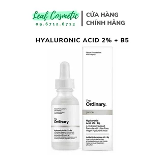 [ Bill hãng ] Serum Cấp Nước Và Phục Hồi Da HA B5 - The Ordinary Hyaluronic Acid 2% + B5