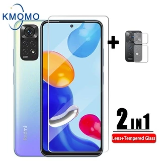 (Tặng giấy lau màn hình) Kính cường lực trong suốt  bảo vệ camera Xiaomi Redmi Note 13 Pro 5G 12 4G + 11 11s 10 10s 9 9s Plus