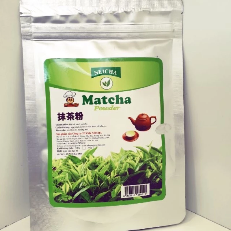 Bột matcha Bột trà xanh Neicha 100g