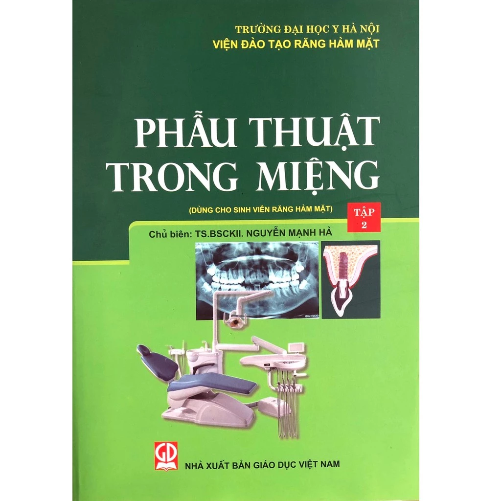 Sách Phẫu thuật trong miệng Tập 2