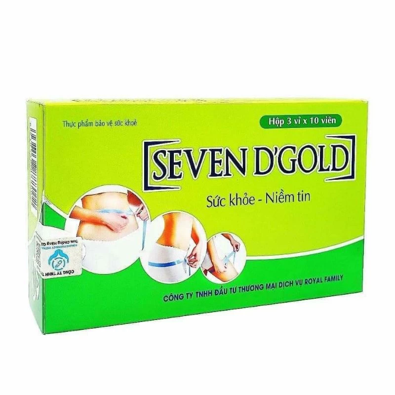 [Chính Hãng] Seven Dgold giảm cân không gây mệt