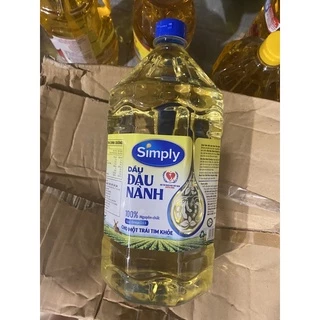 dầu simply đậu nành/ gạo lứt 2l