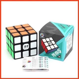 Rubik 3x3x3 Legend Siêu Trơn - Khối Lập Phương Đồ Chơi Rubic 3 Tầng Hộp Xanh