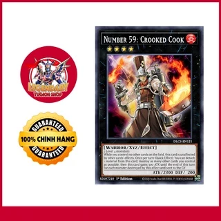 [EN][Thẻ Bài Yugioh Chính Hãng] Number 59: Crooked Cook