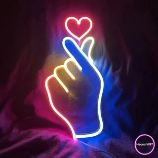 Đèn led neon bàn tay Neonchill97, 33 x 15 cm, nhiều màu sắc