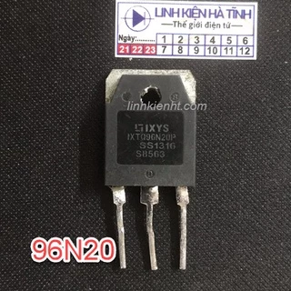 Linh kiện mosfet IXTQ96N20P IXTQ96N20 96N20 Kênh N 96A 200V tháo máy