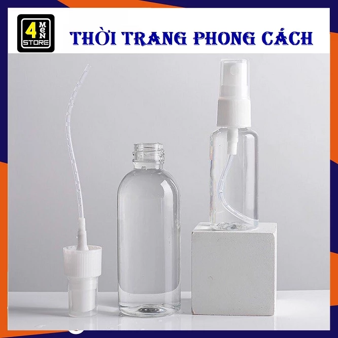 Set 10 Chai Chiết Xịt Phun Sương , Lọ Xịt Dung Dịch 50ml - 100ml / Chai Chiết Mỹ Phẩm , Dung Dịch Rửa Tay