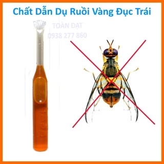 [Combo 10 ống] Thuốc Bẫy Ruồi Vàng, chất dẫn dụ ruồi đục trái phá hoại cây trồng, miếng dán ruồi vàng