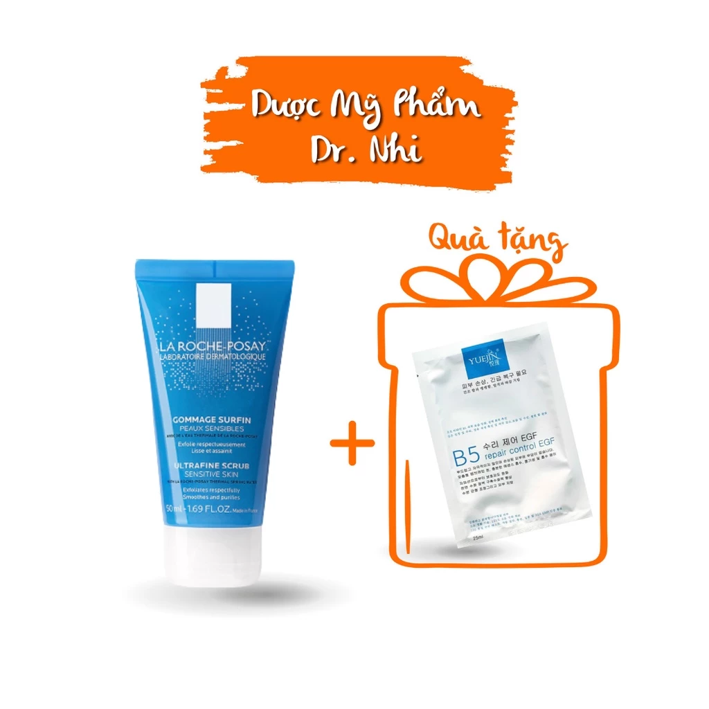 GEL TẨY TẾ BÀO CHẾT DÀNH CHO DA NHẠY CẢM LA ROCHE-POSAY ULTRA FINE SCRUB SENSITIVE SKIN 50ML