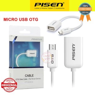 Cáp OTG kết nối Chuột, bàn phím cho điện thoại cổng Micro Usb