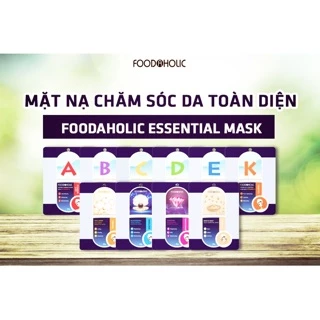 Mặt Nạ Giấy Chăm Sóc Da Toàn Diện Foodaholic Mask