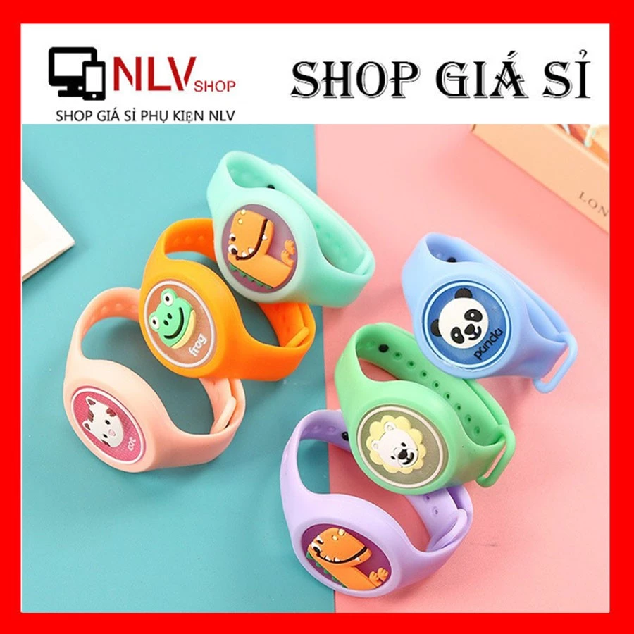 Đồng Hồ Đeo Tay Chống Muỗi Có Đèn LED Cho Bé Cực Xinh (Giao Mẫu Ngẫu Nhiên)_B033