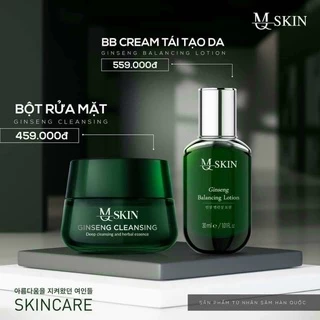 COMBO BỘT RỬA MẶT MẪU MỚI VÀ  BB CREAM MQSKIN