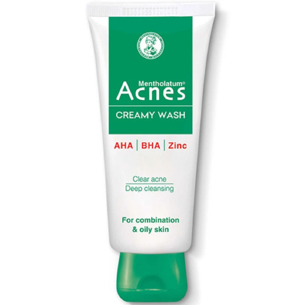 Kem Rửa Mặt Acnes Giúp Ngừa Mụn Creamy Wash 100% Chính hãng vov cung cấp và bảo trợ.