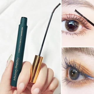 Mascara 3D Đầu Cọ Siêu Mịn Chống Thấm Nước Không Nhòe Chuốt Dài Và Cong Mi Tự Nhiên