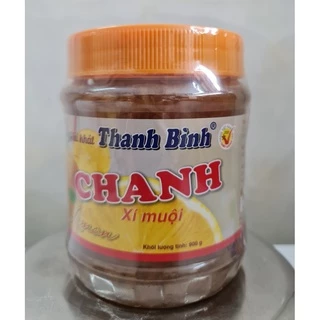 [Hủ nhựa 900g] CHANH XÍ MUỘI (Pha thức uống giải khát) [VN] THANH BÌNH Apricot Lemon