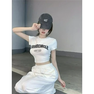 GD1 Áo phông áo croptop áo baby tee American Vintage 2023 New Style MA2006