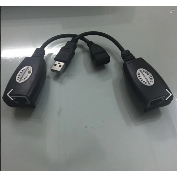 Bộ nối dài USB 50m bằng dây mạng