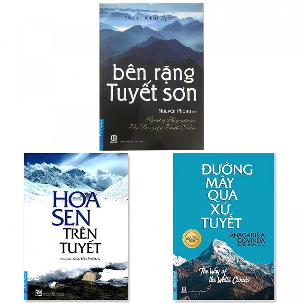 Sách - Combo Bên Rặng Tuyết Sơn, Hoa Sen Trên Tuyết, Đường Mây Qua Xứ Tuyết (3 cuốn)