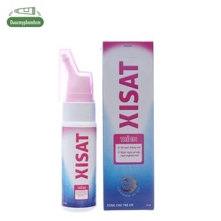 Nước Biển Sâu Làm Sạch Thông Mũi Trẻ Em Xisat (15ML,75ml)