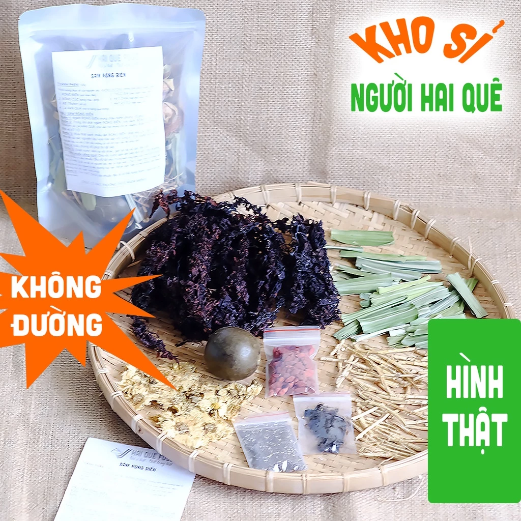 Sâm rong biển bông cúc gói nấu 5l nước | KHO SỈ NGƯỜI HAI QUÊ - HAIQUE FOOD