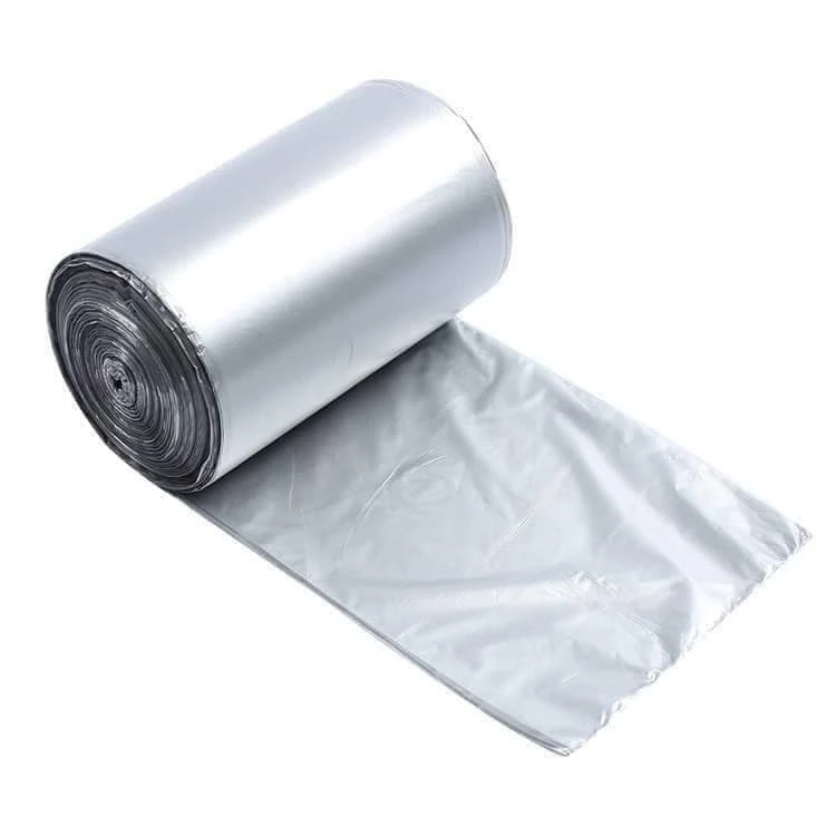 Túi đựng rác tự phân hủy siêu dai cuộn 120 cái màu bạc