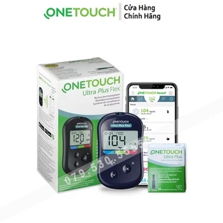 Máy đo đường huyết One Touch Ultra Plus Flex + 25 que thử ( Hàng Chính hãng )