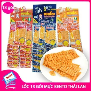 [GIÁ SỈ] Mực Bento Thái Lan Tẩm Vị Siêu Ngon - Dây 13 Gói