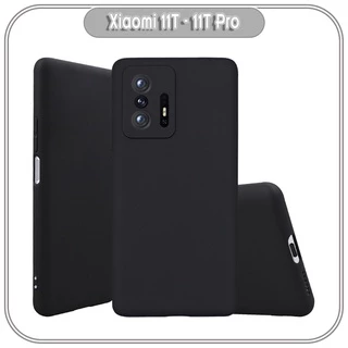 Ốp lưng TPU dẻo đen che camera cho Xiaomi 11T