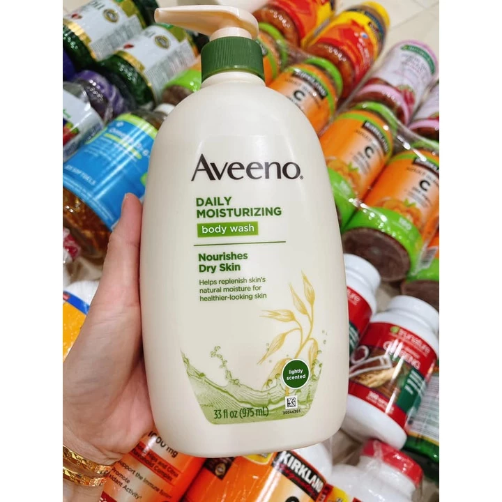 [Usa]-SỮA TẮM DƯỠNG ẨM AVEENO Daily Moisturizing Body Wash with Soothing Oat 975ml