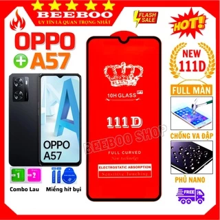 Kính cường lực Oppo A57 2022 - Full màn hình 111D độ cứng 10H bảo vệ tốt màn hình điện thoại.