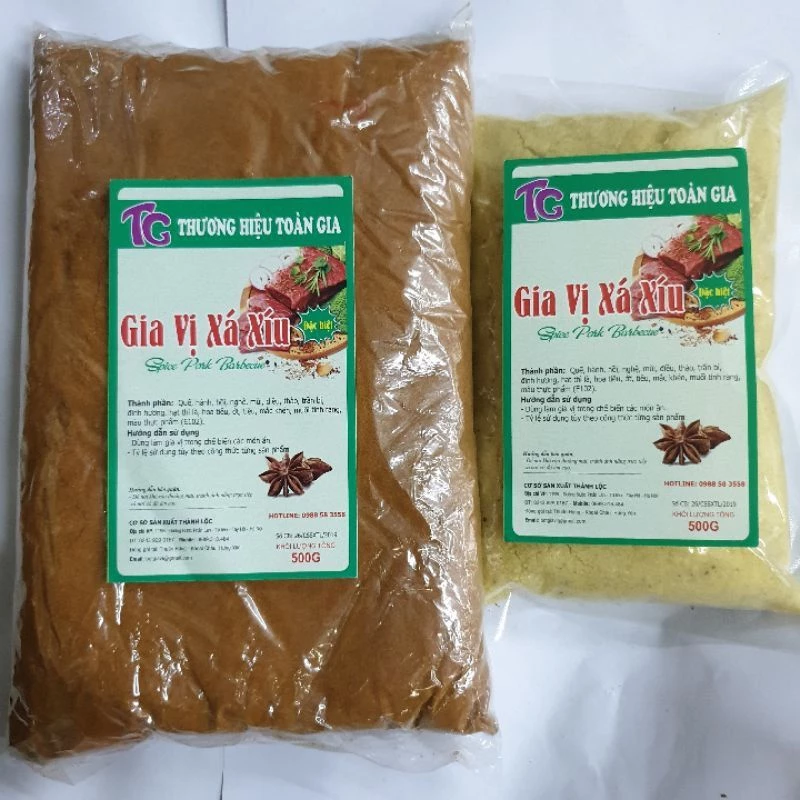 combo2goi gia vị xá xíu