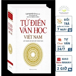 Sách - Từ điển văn học Việt Nam (bìa cứng) Kèm Quà tặng