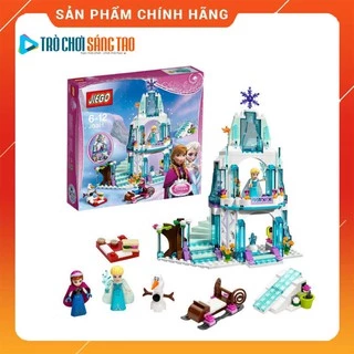 Bộ lego xếp hình cao cấp Lâu đài Frozen Nữ hoàng băng giá Elsa