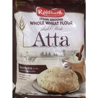 Bột mỳ nguyên cám nhập khẩu Atta Ấn Độ, Kl 1kg