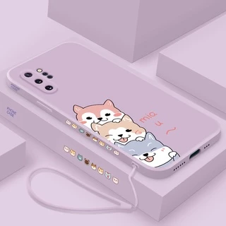 Ốp Điện Thoại tpu Mềm Chống Trơn Hình Chú Cún corgi Cho samsung s10 s10 plus s10 lite note10 note10 plus note20 note20 ultra