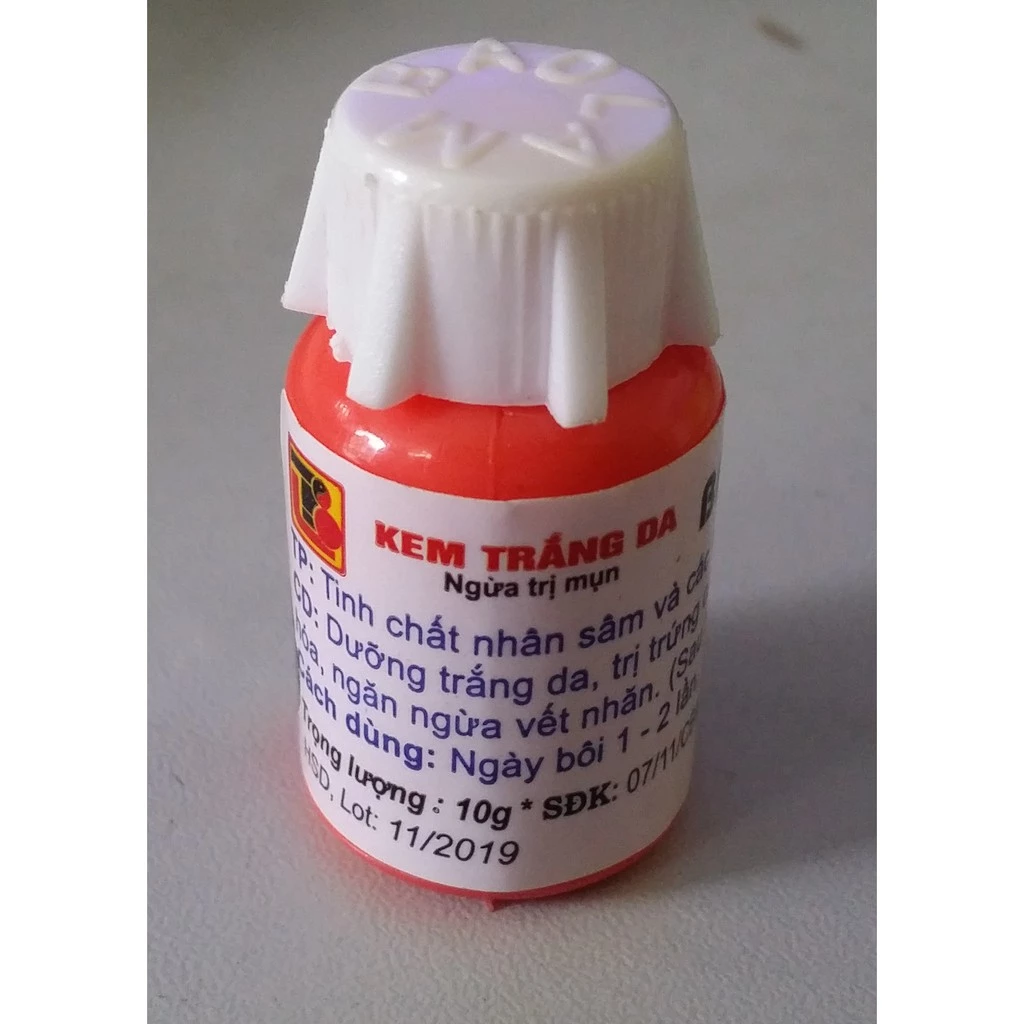 Kem ngừa mụn Bảo Lâm 10g