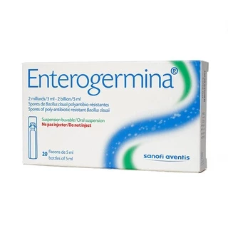 ✅ [CHÍNH HÃNG] ENTEROGERMINA / ENTEROSMILE hộp 20 ống men tiêu hóa / men vi sinh đường ruột