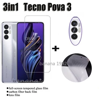 Kính Cường Lực Bảo Vệ Toàn Màn Hình tecno pova 3 2 tecno pova 3 Trong 1 Kèm Phụ Kiện