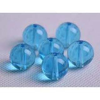 25-100gam hạt đá màu xanh Aqua size 4-6-8-10-12mm