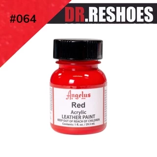 [CHÍNH HÃNG/LỌ NGUYÊN BẢN 29.5ml] RED 064- Màu Angelus Leather Paint Standard vẽ trên da, vải, custom giày [Giá sỉ/lẻ]