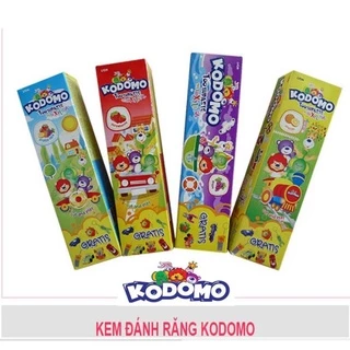 Kem đánh răng Kodomo hương trái cây nuốt được cho bé 40g