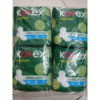 Combo 8 gói Kotex FreeDom Dày Cánh (Date mới)