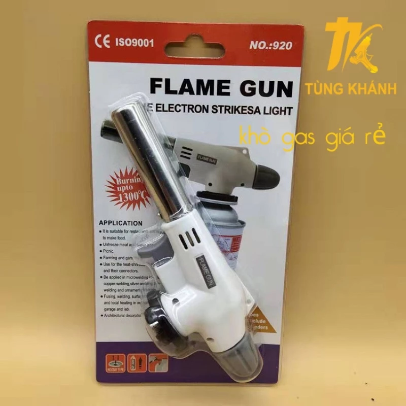 Đầu khò gas, đèn khò ga [ HÀNG LOẠI 1 ]có mồi lửa sử dụng cho bình gas mini