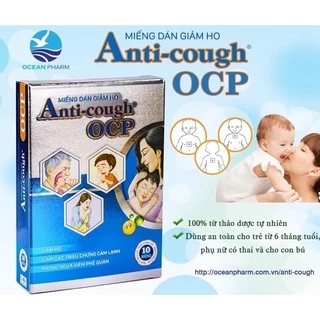 Miếng Dán Giảm Ho Anti-Cough